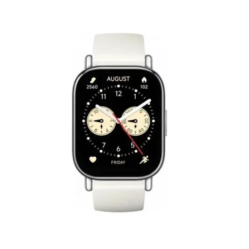 ساعت هوشمند شیائومی مدل Redmi Watch 5 Lite دارای قابلیت های قابلیت مکالمه از طریق بلوتوث بند سیلیکون رنگ مشکی