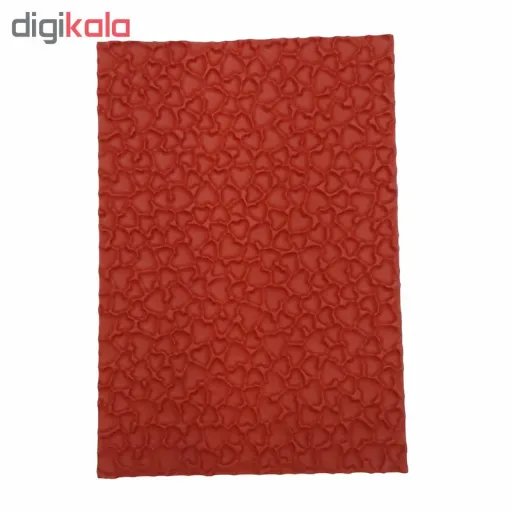 صفحه تکسچر طرح قلب کد 9870 رنگ آجری