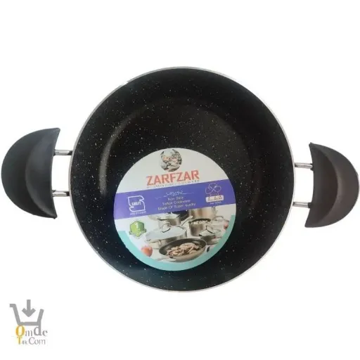 ماهیتابه گرانیتی یک دسته و دودسته سایز 28 طرح یک دسته