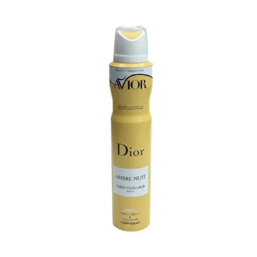 اسپری بدن اویور مدل  Dior AMBRW NUIT
