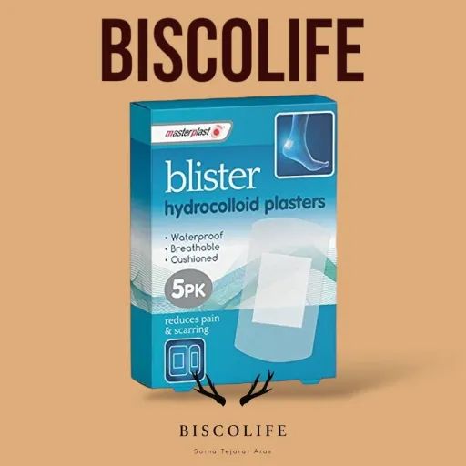 چسب زخم تاول Masterplast مدل Hydrocolloid بسته 5 عددی