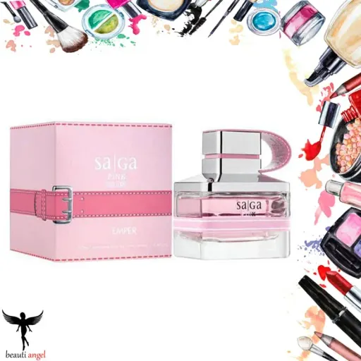 ادو پرفیوم ادکلن زنانه ساگا صورتی ( پینک ) حجم 100 میلی لیتر ا Emper Saga Pink Eau De Perfum For Women 100ml