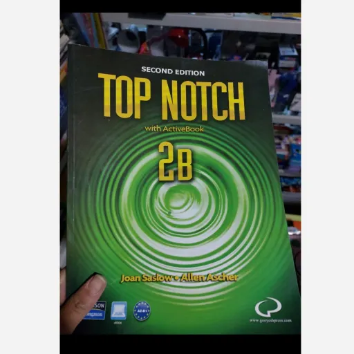 کتاب (Top Notch 2B ( top notch 2B تاپ ناچ با ورک بوک