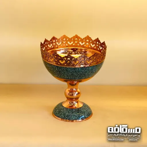 جام میوه خوری فیروزه کوب (20 سانتی/کد 812)