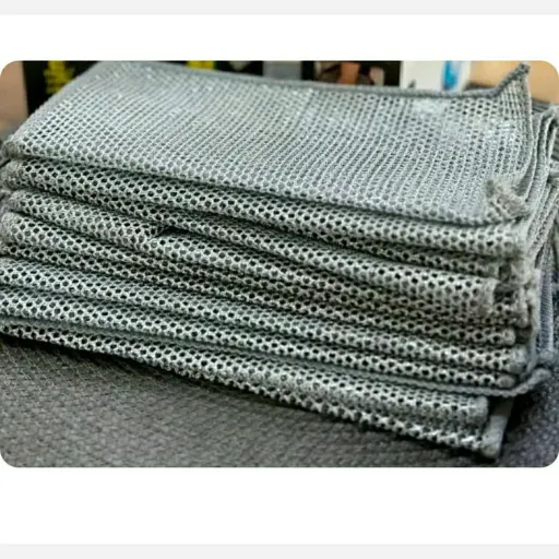اسکاج توری میکرو فایبر 2لایه وارداتی سایز بزرگ25*25