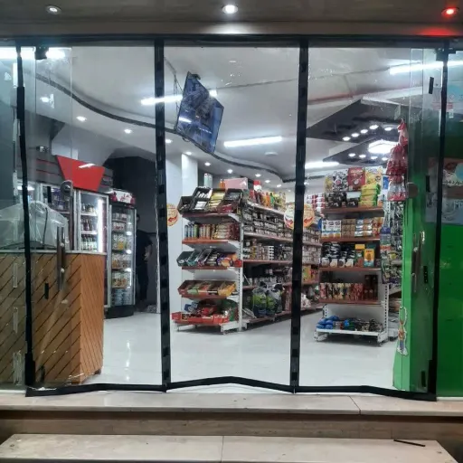 پرده پلاستیکی مغناطیسی عرض 110 در ارتفاع دلخواه ارتفاع 300