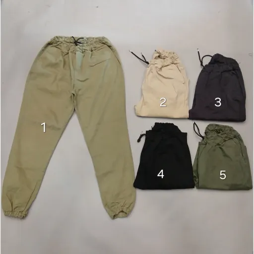 شلوار اسلش مردانه کتان گرم بالا سایز بزرگ (2XL و 3XL) رنگ و سایز کد1 XXL