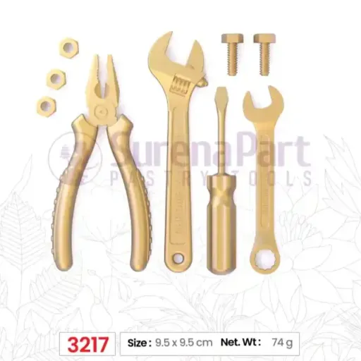 مولد سیلیکونی طرح ابزار مکانیکی برند سورنا پارت رنگ قرمز ابعاد 10 در 9 سانت 