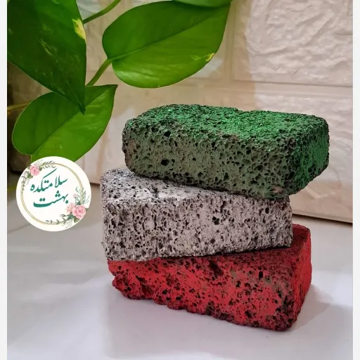 سنگ پا معمولی قالبی رنگی سلامتکده بهشت
