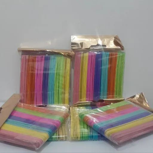 چوب بستنی مدل رنگی