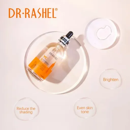 سرم پرایمر ضد لک ویتامین سی و نیاسینامید دکتر راشل حجم100میل DR.RASHEL VCNIACINAMIDE BRIGHTENING PRIMER SERUM