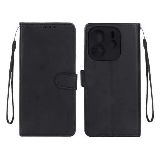کیف موبایل مگنتی Nillkin مدل Xiaomi Redmi Note 14 4G رنگ قهوه ای