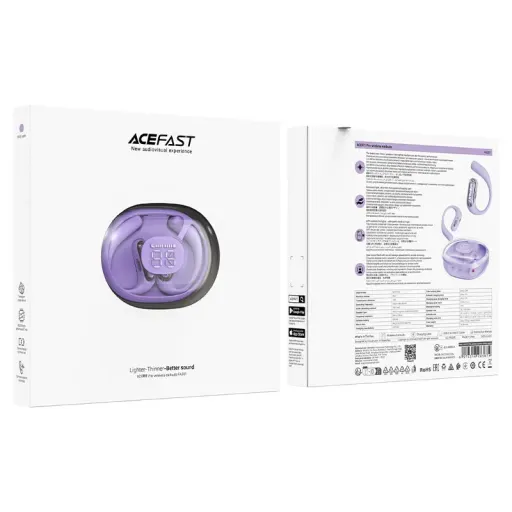 هدفون بلوتوثی ایس فست مدل FA001 ACEFIT Pro رنگ سبز روشن