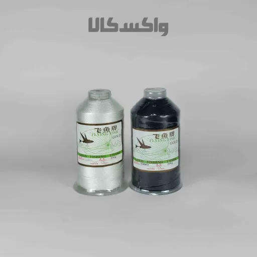 نخ دوک ابریشمی شماره 12 ماهی 250 گرمی رنگ سفید