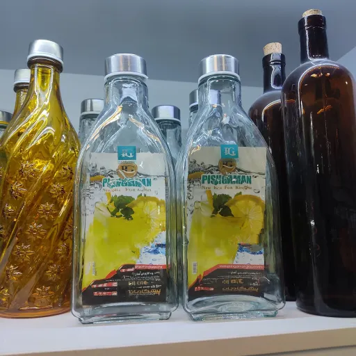 بطری شیشه ای پیشگامان 