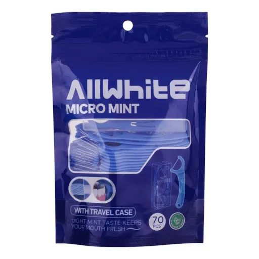 نخ دندان مدل micro mint بسته 70 عددی آل وایت