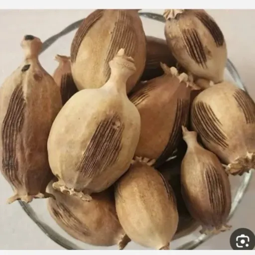 قوزه خشخاش یک کیلویی شسته نشده اعلا