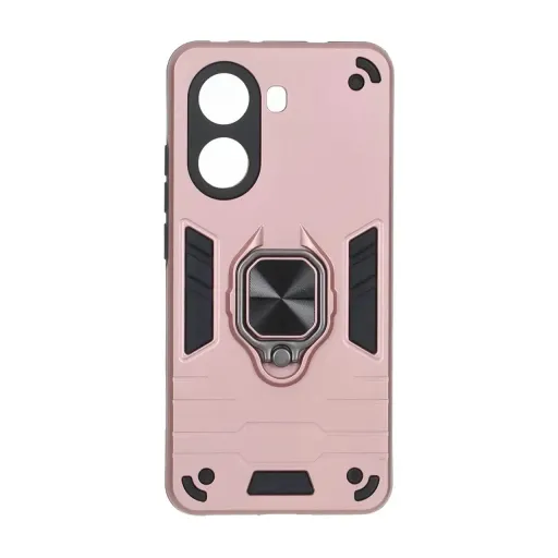 قاب ضد ضربه طرح بتمن محافظ لنزدار شیائومی مدل Xiaomi Poco X7 Pro رنگ رزگلد