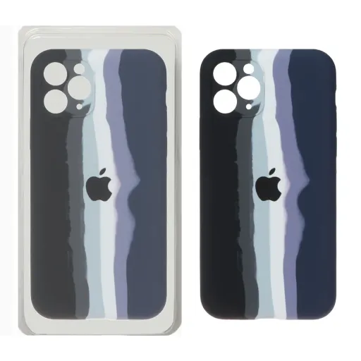 قاب سیلیکونی آبرنگی اورجینال محافظ لنزدار Apple iPhone 11 Pro