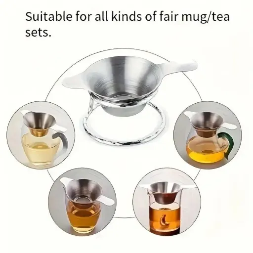چای صافکن استیل طوری نوع بزرگ