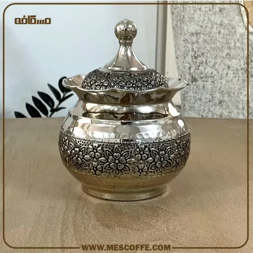 شکلات خوری مسی نقره ای زنجان(کد1595)