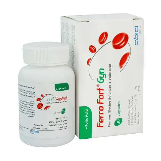 کپسول فروفورت گاین دکتر عبیدی بسته 30 عددی