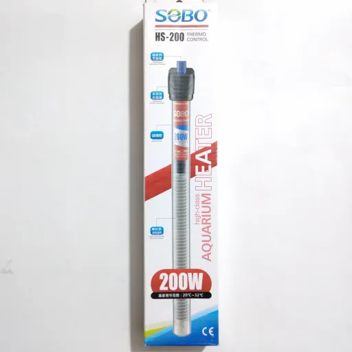 بخاری آکواریوم سوبو 200w مدل HS-200