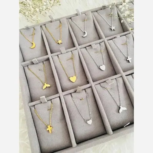 گردنبند مینیمال استیل
