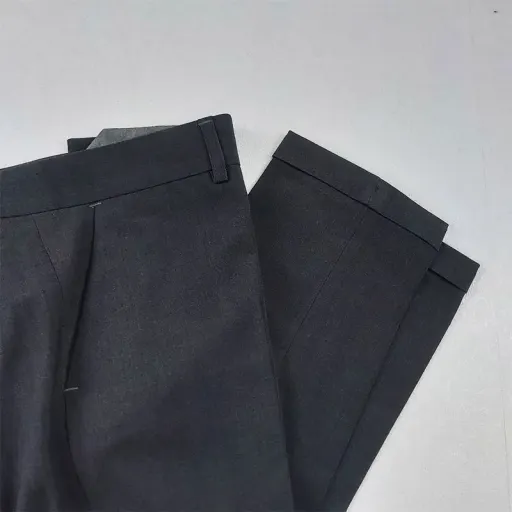 شلوار پارچه ای مردانه جذب ساده کد 30061 گزینه ها سایز w36 | طوسی