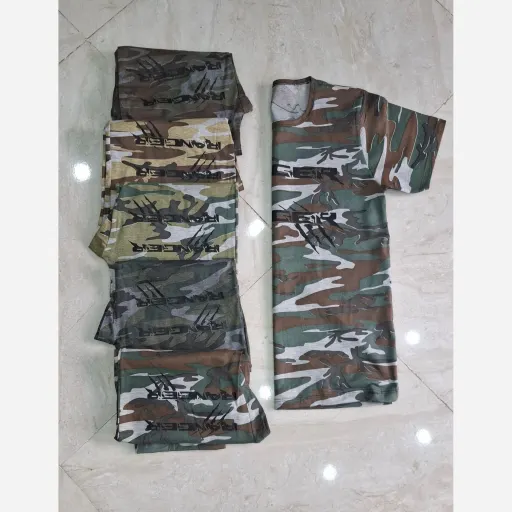 ست تیشرت وشلوارک ارتشی 
