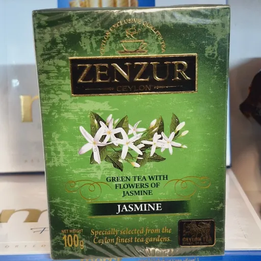 چای سریلانکایی zenzur زنزور با طعم یاس 100 گرم