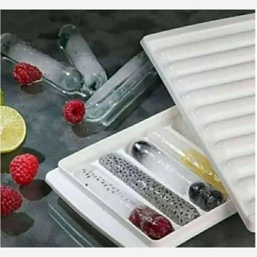 قالب یخ کپسولی درب دار
