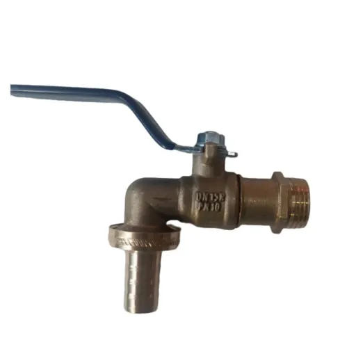 شیر حیاطی دسته گاز ی استاندارد نمره 2 