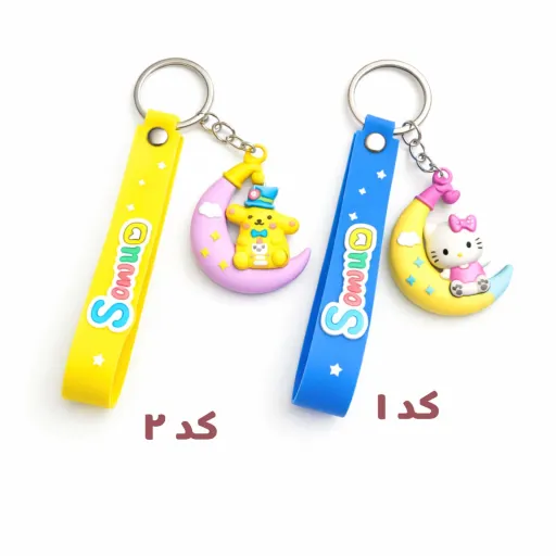 جاکلیدی سیلیکونی طرح فانتزی ماه کد کد2
