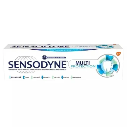 خمیر دندان سنسوداین مدل Multi protection حجم 75 میلی لیتر