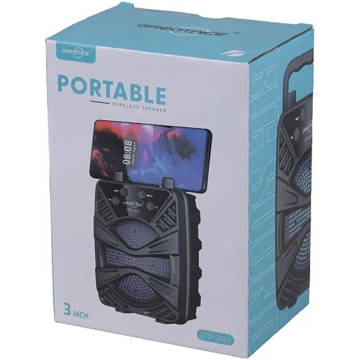 اسپیکر بلوتوثی گریت نایس GTS-2422 رنگ مشکی