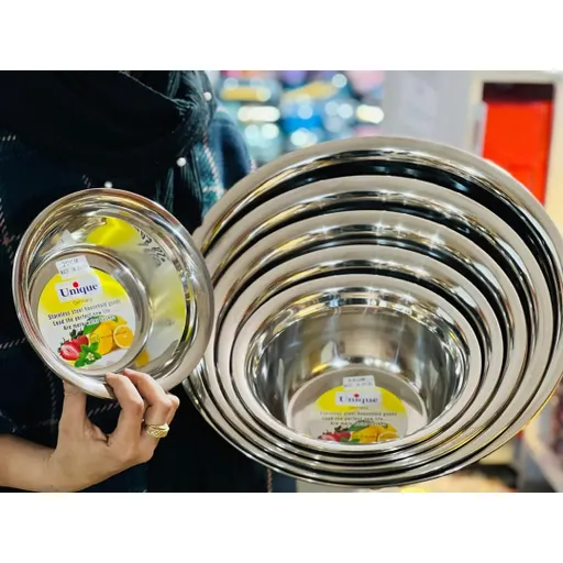 آبکش و لگن 22پارچ حک شده یونیک
