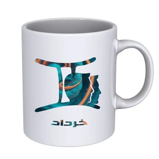 ماگ تزینی طرح خرداد ماه