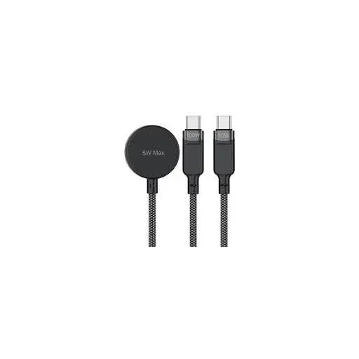 کابل دو سر Type-C و شارژر اپل واچ ایس فست ACEFAST C6-11 طول 1.2 متر توان 100 وات