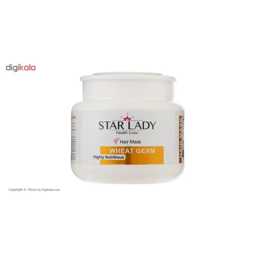 ماسک مو استار لیدی مدل Wheat Germ حجم 500 میلی لیتر