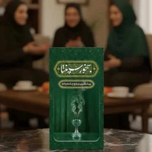 بخور سپنتا طیبستان حاوی اسپند، کندر، سیاه دانه و گیاهان معطر دیگر