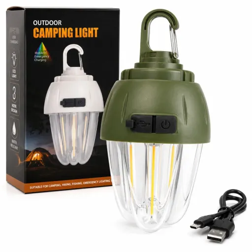 چراغ کمپینگ شارژی LED