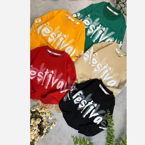 تیشرت دورس اسپرت پاییزه بچگانه سایز50ـ550 سایز50 سبز