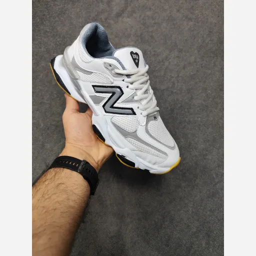 کتونی بزرگپا نیوبالانس 9060 رنگ و سایز مشکی سفید 46