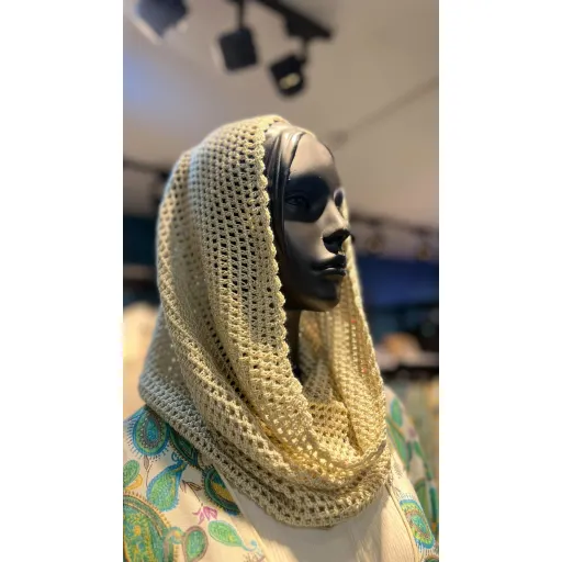 شال رینگی دست بافت