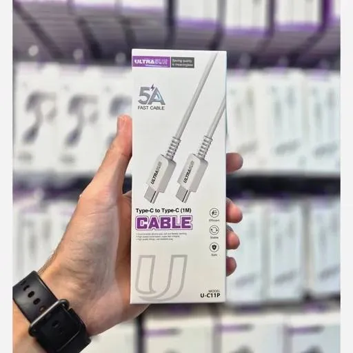 کابل دو طرف تایپ سی التراسور U-C11P (6 ماه گارانتی)