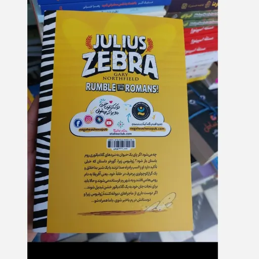 کتاب بزن بزن با رومی ها (مجموعه گورخر گلادیاتور) تخفیف ویژه به مدت محدود رمان نوجوان