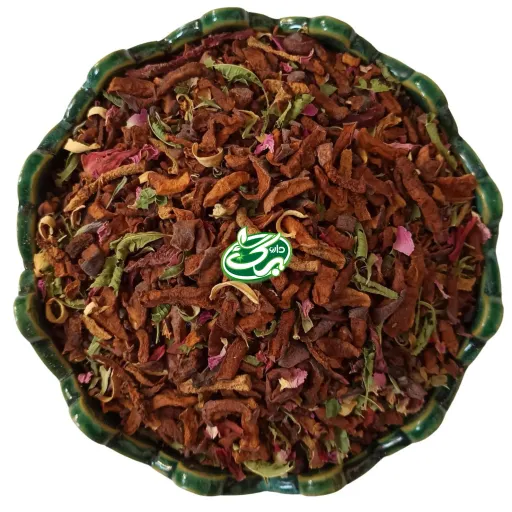 چای ترکیبی میوه ای داروبرگ وزن ۱۰۰ گرمی