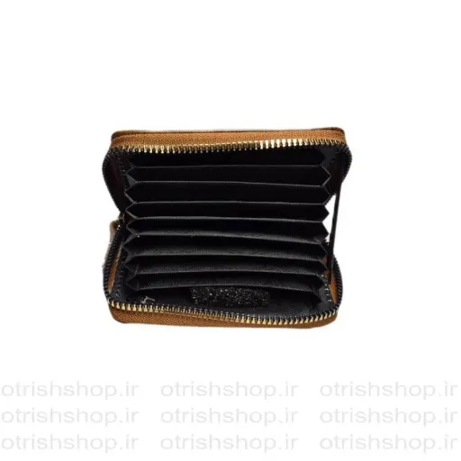 کیف کارتی چرم طبیعی گاوی دست رنگ (9 جای کارت، مناسب آقا و خانم) | فروشگاه کیف اتریش