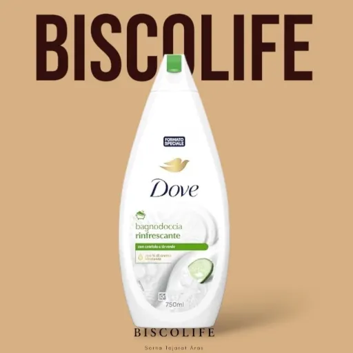 شامپو بدن داو مدل Bagnodoccia Rinfrescante حجم 750 میلی ساخت ایتالیا